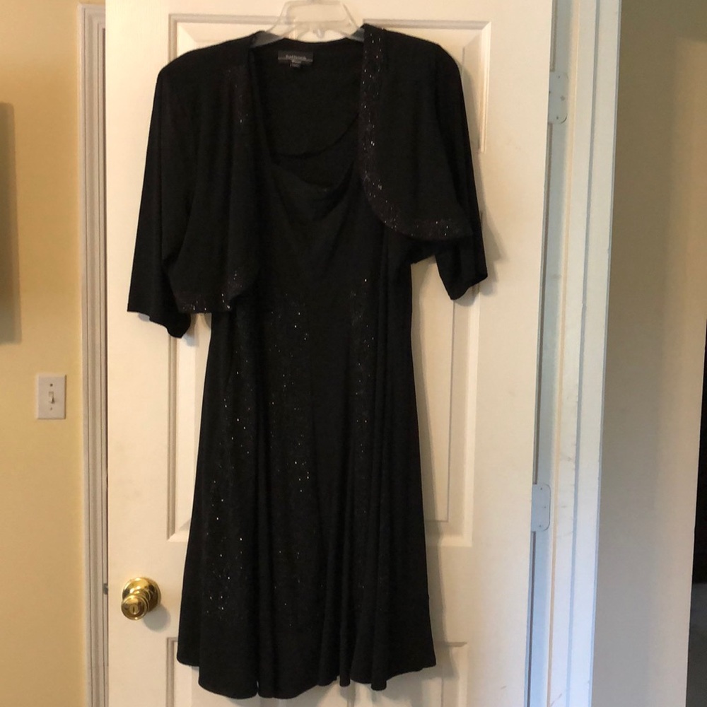 Black cocktail dress